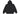 Supreme Satin Appliqué Hooded Sweatshirt (FW25) Black