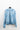 COPPED Zip-Up Hoodie Light Blue