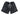 Copped Shorts Paisley Black