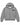 Copped Fleur De Lis Zip Hoodie Grey