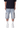 MNML Light Blue Zipper Teeth Shorts