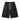 MNML Leather Rave Cargo Shorts - Black