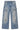 MNML Ultra Baggy Distressed Work Denim - Vintage Blue