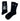 COPPED High Socks Black / White (4 Pack)