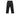 COPPED WINDBREAKER PANTS BLACK