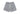 Copped Contrast Mesh Shorts "Grey"