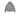 Copped Spear Zip Hoodie Grey