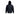 MANI Covered Rhinestone Zip-Up Hoodie "Jet Black"