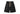 MNML Leather Rave Cargo Shorts - Black