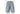MNML Light Blue Zipper Teeth Shorts