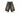 Mani Pearl Denim Shorts Washed Black