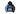 Mixed Emotions Blue Split Decision Zip Hoodie