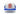 Chrome Hearts Eyechart Trucker Hat Blue/White/Red