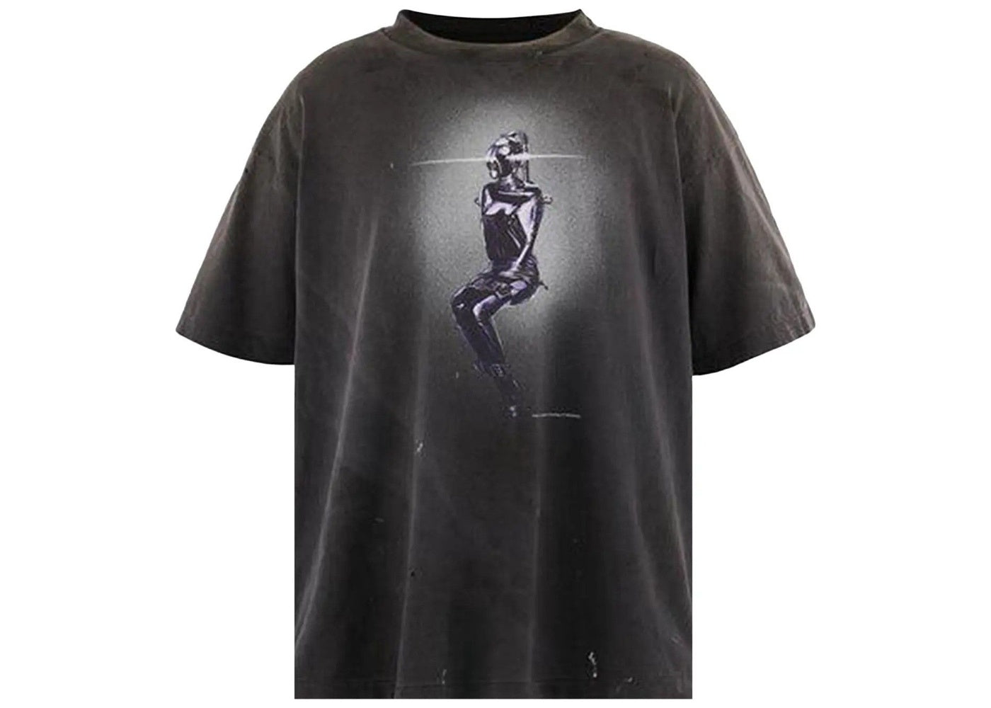SAINT Michael Mask Srym Short Sleeve Tee 'Black' – COPPED