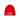 Chrome Heart Beanie CH Logo Red